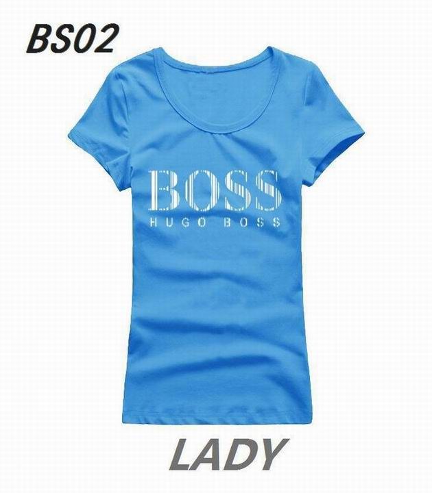 BOSS short round collar T woman S-XL-097